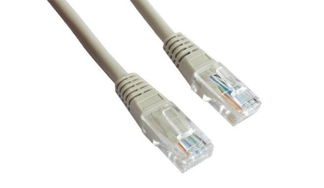 Product Name: Cat5e Flooded Shell Patch Cord, 0.5m – Grey
Specifications: