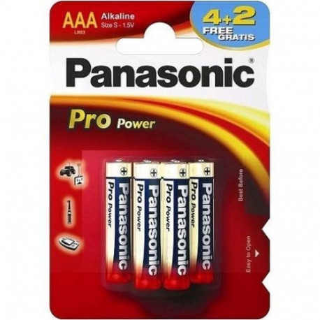 Panasonic Pro Power AAA 4+2 Single-use battery Alkaline
