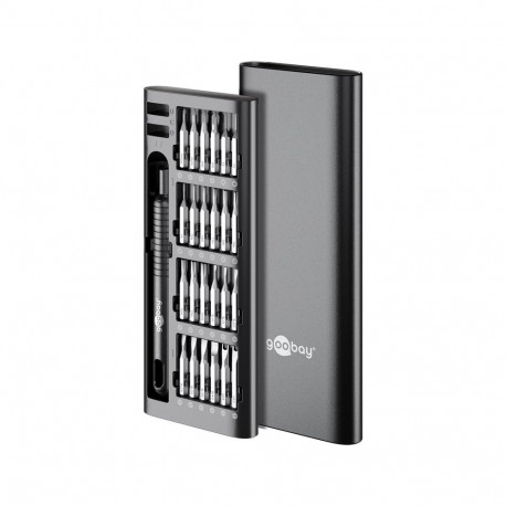 Goobay Tools kruvikeerajate komplekt 48-osaline täppisotsikute komplektiga