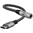 Goobay adapter USB-C™-st 3,5 mm AUX jack'ile