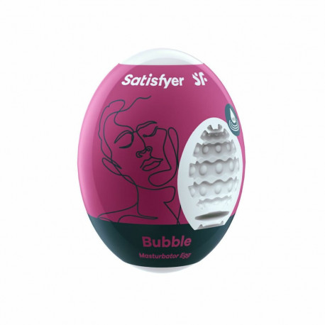 Masturbation Egg Satisfyer Bubble Hydro Active Cherry