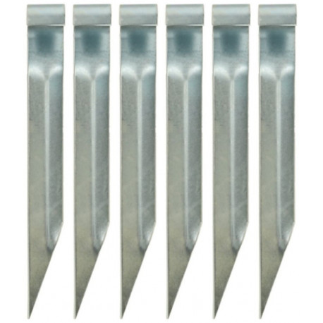 Trampoline steel anchors 6pcs