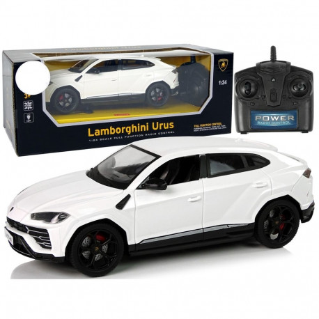 Puldiauto Lamborghini Urus, valge