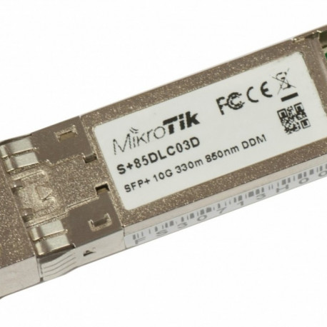 MikroTik 10 SFP+ 1.25G LC MM 300m S+85DLC03D