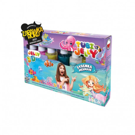 Tubi Jelly set 6 colors - Mermaid