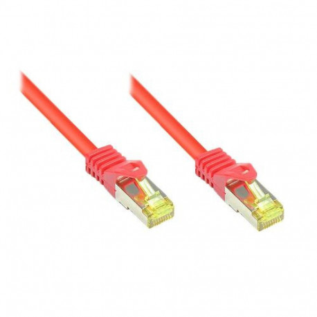 Alcasa Cat7 20m networking cable Red S/FTP (S-STP)