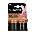 Batteries AA DURACELL Basic 1.5V 4 pcs