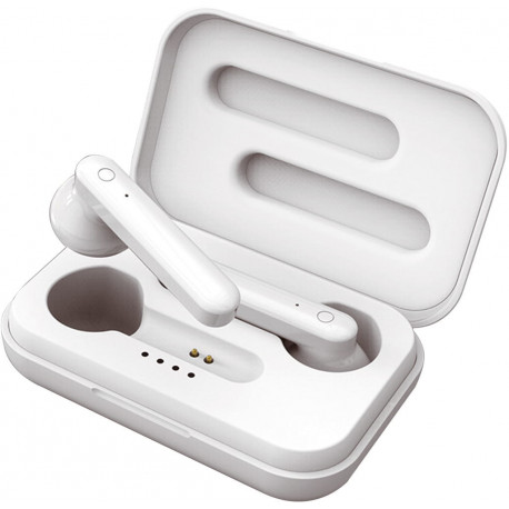 Platinet earphones Sport + charging station PM1040 Aura, white (opened package)