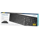 Platinet wireless keyboard K100 US, black (opened package)