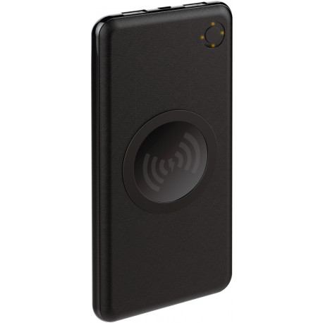 Platinet power bank 10000mAh 2xUSB Wireless QI, black (44572) (opened package)