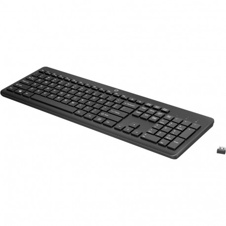 "HP Tastatur 230 Wireless Tastatur USB-A Schwarz"