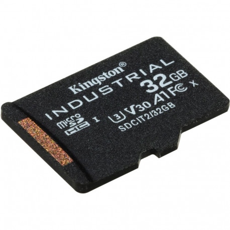Kingston tööstuslik 32GB microHC mälukaart 100MB/s + adapter
