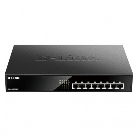 "8P D-Link DGS-1008MP PoE+"