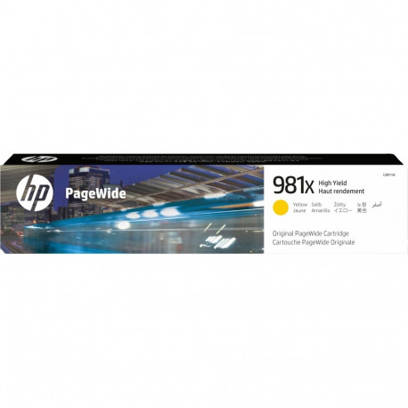 "HP 981X High Yield Gelb PageWide Cartridge"