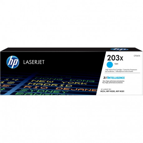 "HP Toner 203X Cyan (ca. 2.500 Seiten)"