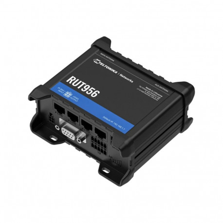 Industrial Router | RUT956 | 802.11n | 10/100 Mbit/s | Ethernet LAN (RJ-45) ports 4 | Mesh Support N
