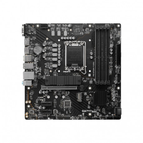 MSI | PRO B760M-P DDR4 | Processor family Intel | Processor socket  LGA1700 | DDR4 DIMM | Memory slo