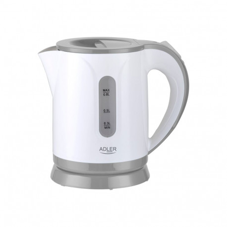 Adler | Kettle | AD 1371g | Electric | 850 W | 0.8 L | Stainless steel/Polypropylene | 360° rotation