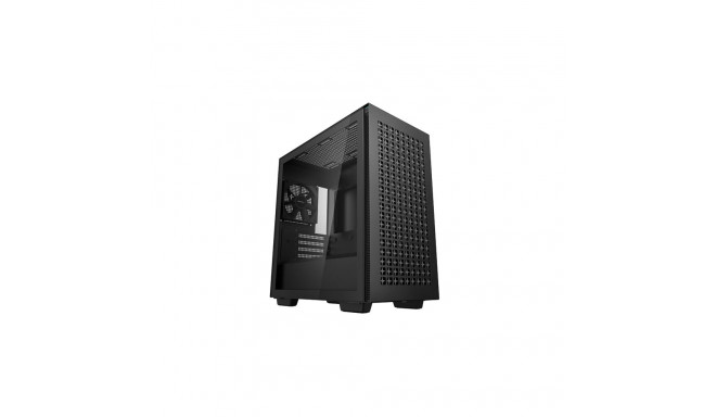 Deepcool | CH370 | Side window | Micro ATX | ATX PS2 | Black