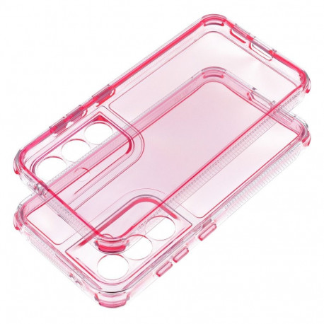 Case for Samsung A57 5G Matrix Clear powder pink