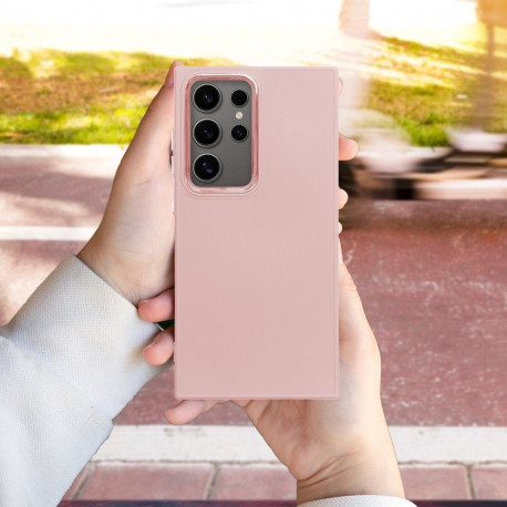 Case for Samsung A57 5G Frame powder pink