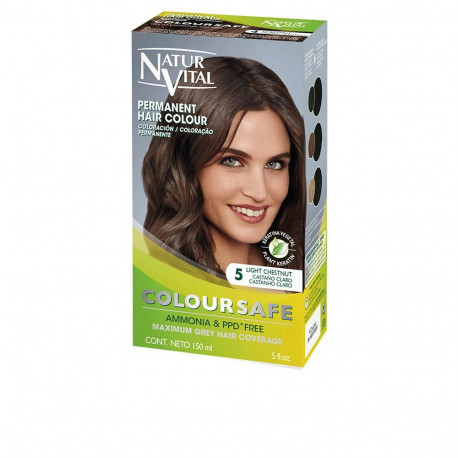 Natur Vital ColourSafe püsivärv #5, helepruun