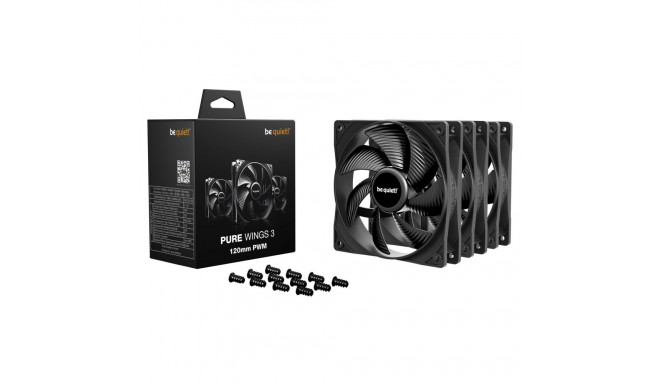 be quiet! Pure Wings 3 120mm PWM 3-Pack