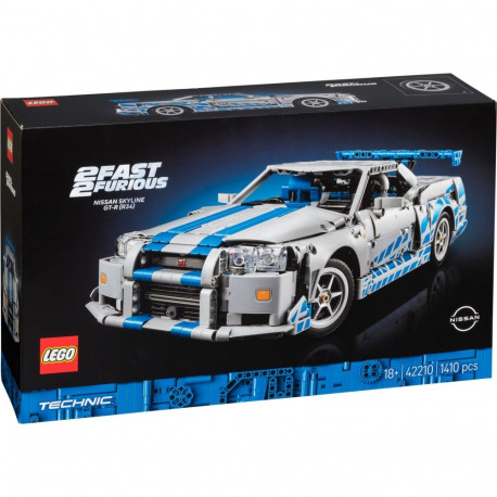LEGO Technic 42210 2 Fast 2 Furious Nissan Skyline GT-R (R34) auto
