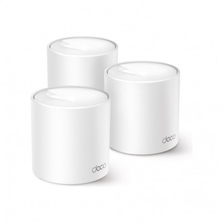 TP-LINK | AX1500 Whole Home Mesh Wi-Fi 6 System | Deco X10 (3-pack) | 802.11ax | 10/100/1000 Mbit/s 