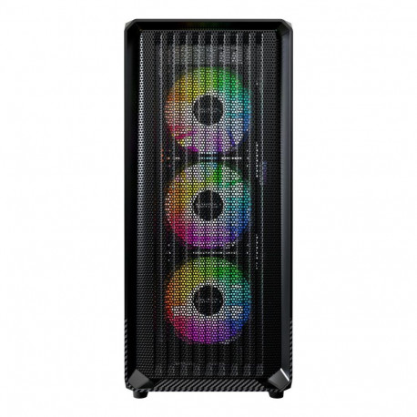 Case|MONTECH|X5|MidiTower|Case product features Transparent panel|Not included|Colour Black|X5(B)