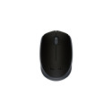 Logitech M171 Wireless Mouse RF Wireless, 1000 DPI, Black/Grey