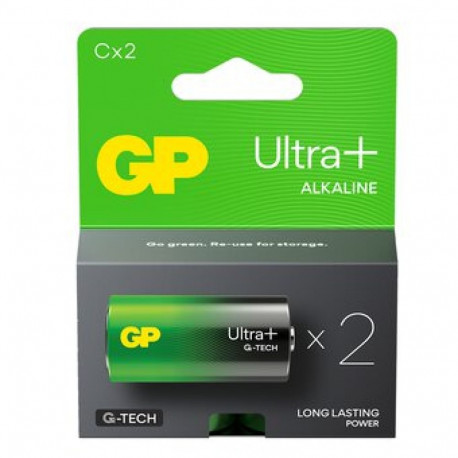 GP LR14 Ultra+ (G-TECH) batteries 2 pcs.