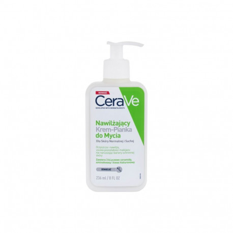 CeraVe Facial Cleansers Hydrating Cream-to-Foam (236ml)