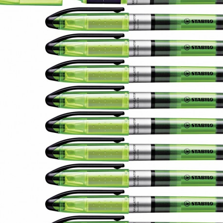 Fluorestseeruv Marker Stabilo Navigator Roheline 10 Tükid, osad (1 Ühikut)