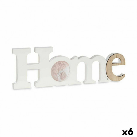 Fotoraam Gift Decor Home Valge Pruun Puit MDF (6 Ühikut)