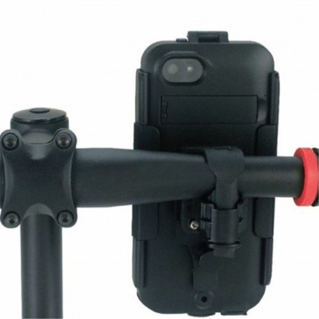 Jalgratta Mobiilihoidja Muvit  4" Must Plastmass