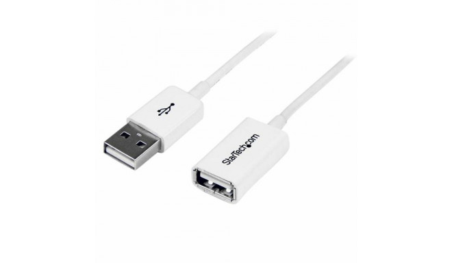 USB-kaabel Startech USBEXTPAA1MW         Valge