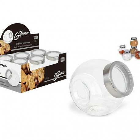 Glass Jar 2200 ml (17,5 x 13 x 17,5 cm)