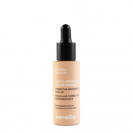 Facial Corrector Sensilis Skin D-Pigment Color Drops Beige rose 30 ml