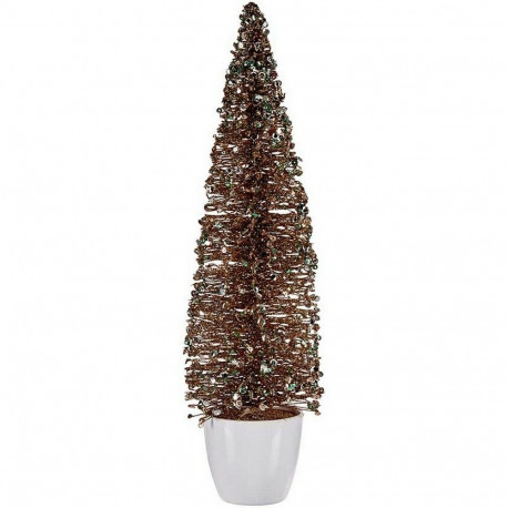 Christmas Tree Large 10 x 38 x 10 cm Mint Plastic champagne