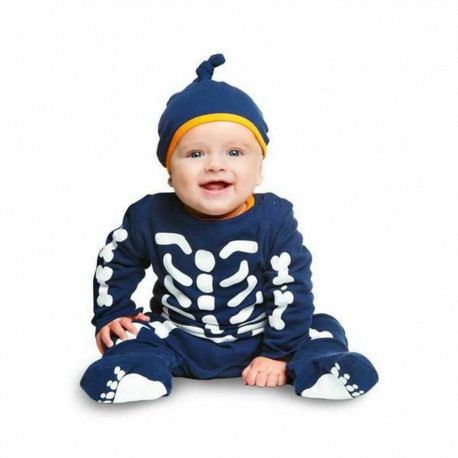 Costume for Children My Other Me Skeleton (2 Pieces) - 7-12 Months