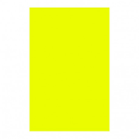 Card Iris Fluorescent Yellow 50 x 65 cm