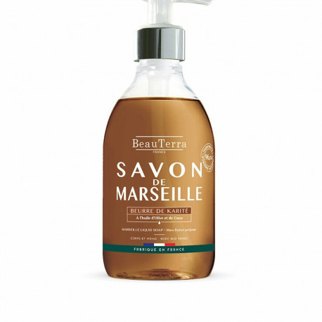 Liquid Soap Beauterra Savon de Marseille 300 ml Shea Butter
