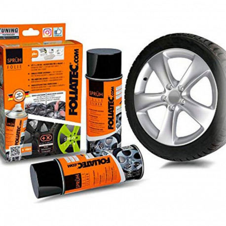 Vedelkumm autodele Foliatec FT2049   Hõbedane 400 ml (2 pcs)