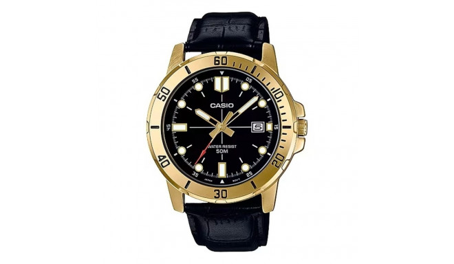 Meeste Kell Casio DIVER Must (Ø 45 mm)