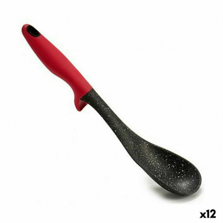 Ladle Nylon 7 x 32 x 7 cm Black Red (12 Units)