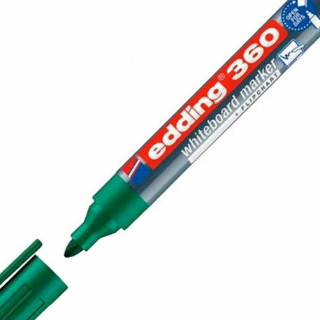 Tahvlimarker Edding 360 Taaslaetav Roheline (10 Ühikut)