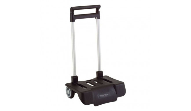 Folding Backpack Trolley Safta Black 30 x 85 x 23 cm