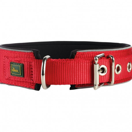 Koera kaelarihm Hunter Neoprene Reflect Punane