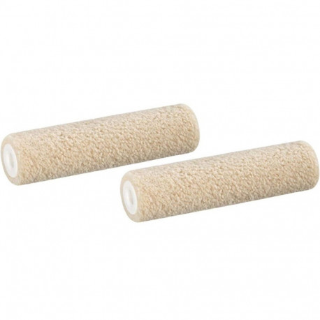 Rullis MINI 10cm, plūksna 5mm, filcis, bēšs (2 gab.); 86611099 COLOR EXPERT